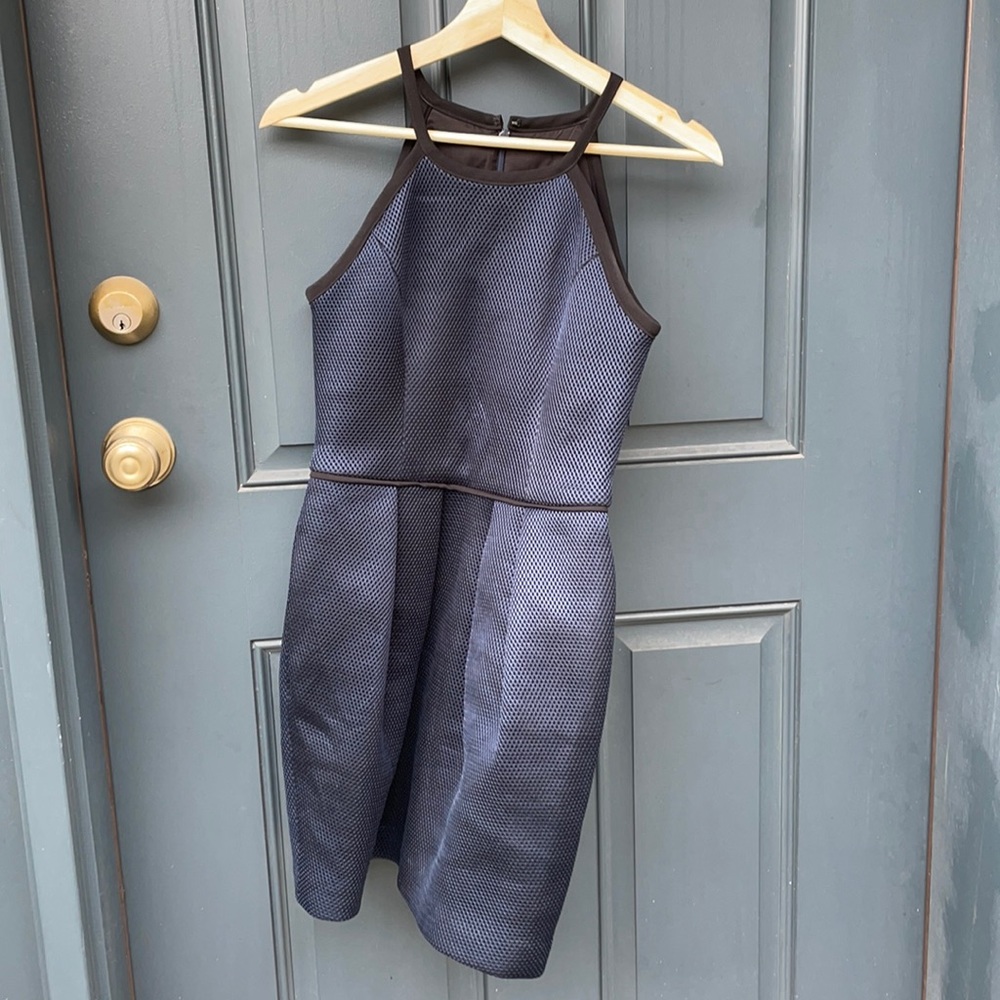 Rachel Roy mini dress blue, size S